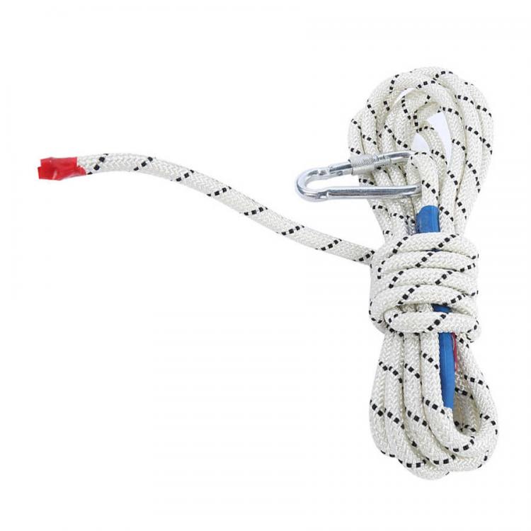 all in one place כלי עבודה safety equipment arnes de seguridad trabajo 16.4ft 0.4in Survival Safety Auxiliary Rope Cord for Mountaineering Rock Climbing