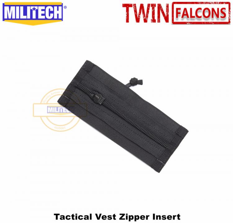 all in one place כלי עבודה MILITECH TWINFALCONS TW Zipper Panel Insert Closure Zip For JPC Chassis MK3 Chest Rig YKK Zipper Cover For Chest Rig Pouch