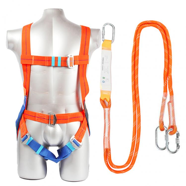 all in one place כלי עבודה Safety Harness Climb Seat Belts industrial Safety Harness at Work Adjustable Rescue Rope for Rescue Work Large Buckle Accessory