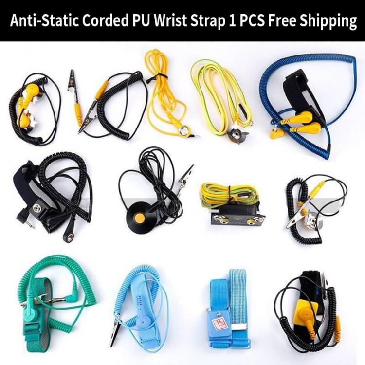 all in one place כלי עבודה Hot Sales Cordless Wireless Clip Antistatic Anti Static ESD Wristband Wrist Strap Discharge Cables For Electrician IC PLCC worke