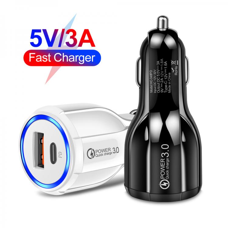 all in one place אביזרים PD 4.0 3.0 Quick Charge Car Charger for Samsung S10 Fast Car Charging for Xiaomi iPhone 12 11 Pro Max Mini Type C Huawei Adapter
