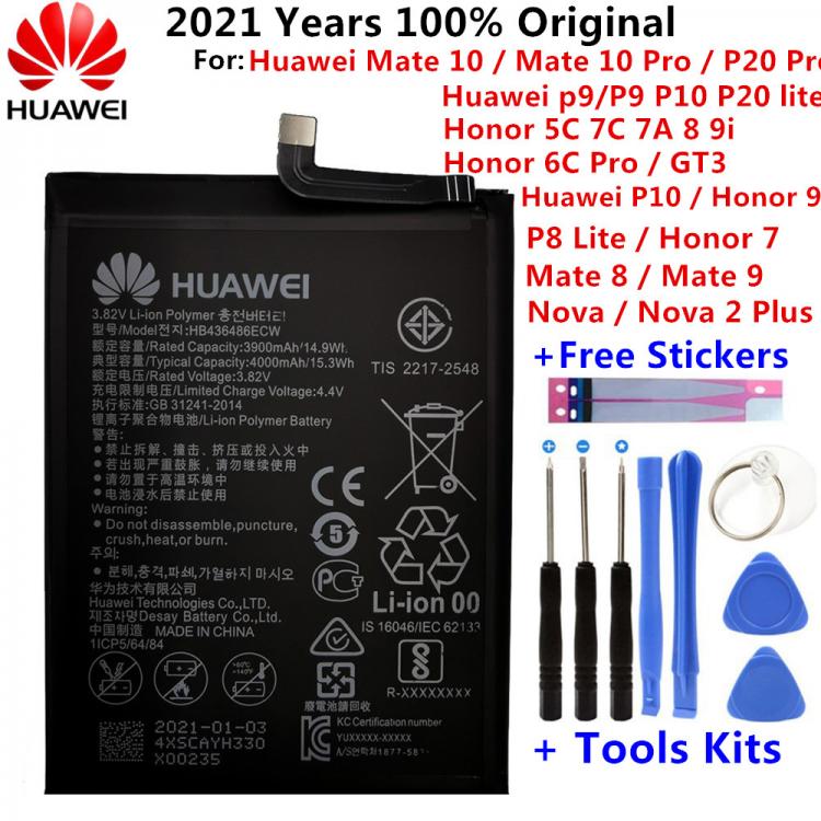 all in one place אביזרים Huawei Orginal Honor P8 P9 P10 P20 5C 5X 6A 6C 7X 7C 8 S8 8X 8E 8C G9 9 9i 10 G10 Mate 8 9 10 Nova 2 2i 3i Lite Plus Pro Battery
