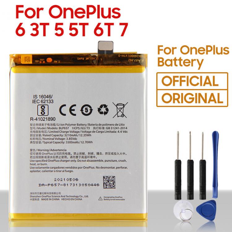 all in one place אביזרים Original Replacement Battery For OnePlus 1 2 3T 5 5T 6 6T 7 7 Pro 7T 7T Pro BLP637 BLP685 BLP699 BLP743 BLP745 Phone Battery