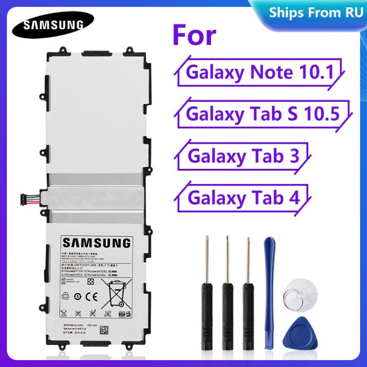 all in one place אביזרים Original Battery For Samsung Note 10.1 GT-P5110 P5100 P5113 N8000 GT-N8020 P7500 SM-P601 Tab3 P5200 T4500E Tab4 SM-T530 SM-T805