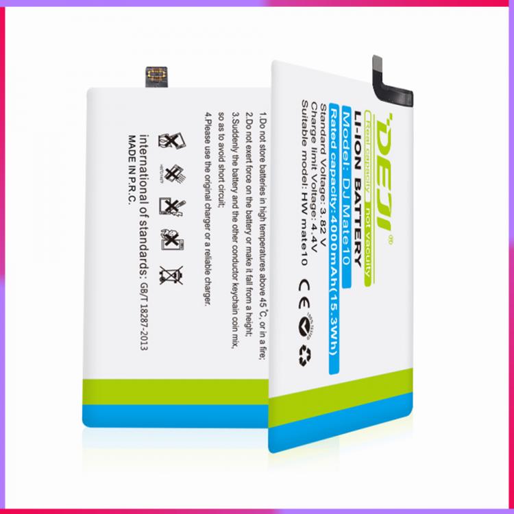 all in one place אביזרים DEJI For HUAWEI Mate10 Original Phone Battery High Capacity 4000mAh Internal Bateria Replacement  3.82V High Quality