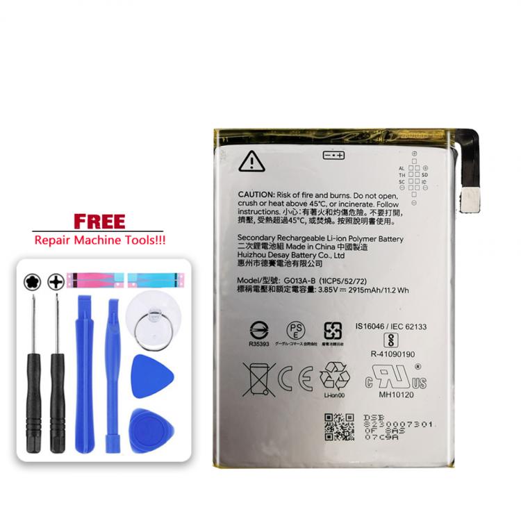 all in one place אביזרים Original Kikiss G013A-B	2915mAh	 Battery For HTC GOOGLE PIXEL 3 G013B G013A PIXEL3 Bateria Batteries