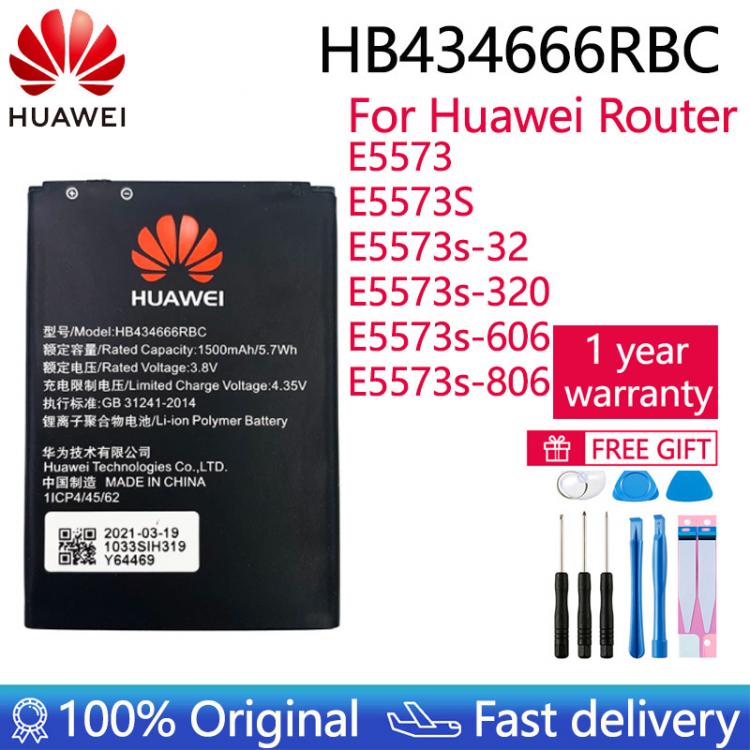 all in one place אביזרים 100% Orginal HB434666RBC Phone battery 1500mAh For Huawei Router E5573 E5573S E5573s-32 E5573s-320 E5573s-606 E5573s-806