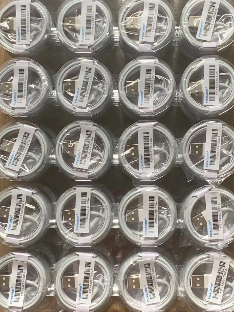 all in one place אביזרים 10pcs,1m/3ft OD:3.0mm Data with iron Sync Data USB charging cable from Foxconn For iPhone X XS XR MAX 6 7 8