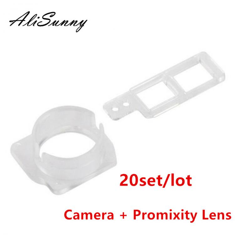 all in one place אביזרים AliSunny 20set Front Camera Lens for iPhone 8 Plus X XR XS Max 8P Proximity Sensor Plastic Holder Clip Bracket Sets  Parts