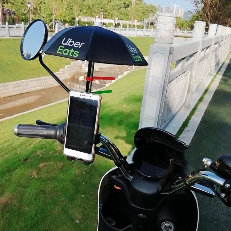 all in one place אביזרים Cell Phone Umbrella Sunshade Flexible Waterproof Dustproof Mobile Phone Umbrella For Electric Vehicle Wheelchair Parasol Bike