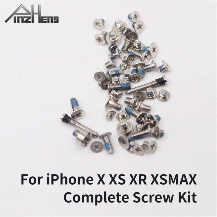 all in one place אביזרים PINZHENG Complete Screw Kit For iPhone X XS XR XSMAX Screw Set Replacement 2 Bottom Dock Screws Accessories Set Repair Bolt