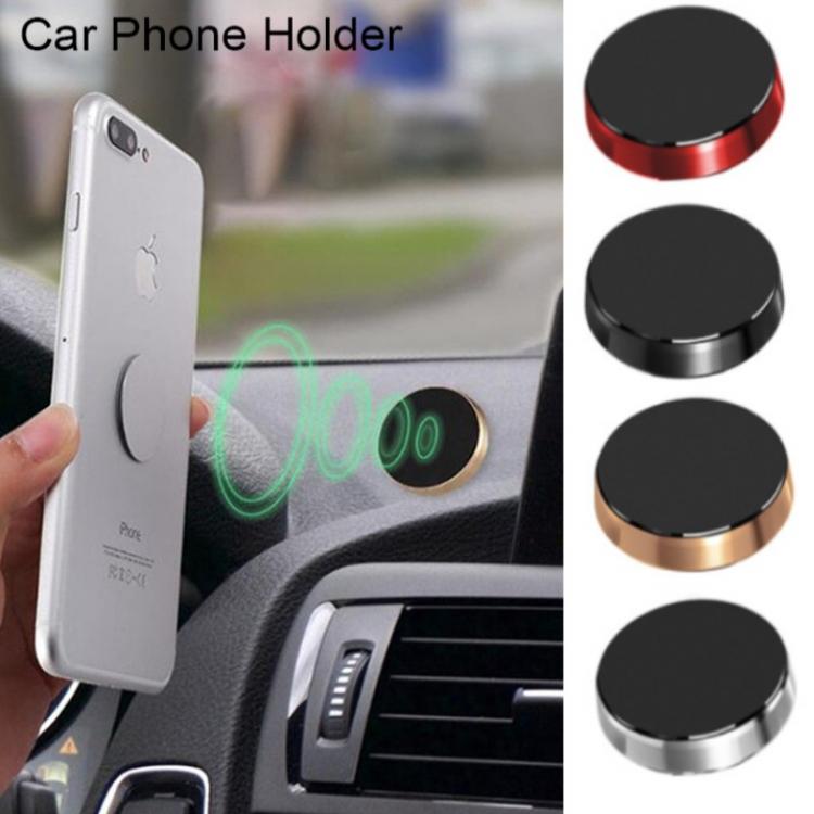 all in one place אביזרים Round Magnetic Phone Holder in Car Stand Magnet Cellphone Bracket Car Magnetic Holder for Phone for Samsung iPhone 12 Pro Max