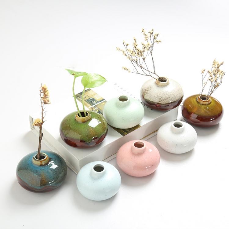 all in one place עיצוב פנים Classic Ceramic Vase Kiln glazed ceramic vases Crafts Porcelain Flower Vase Creative Gift Home Wedding Decoration Bottles