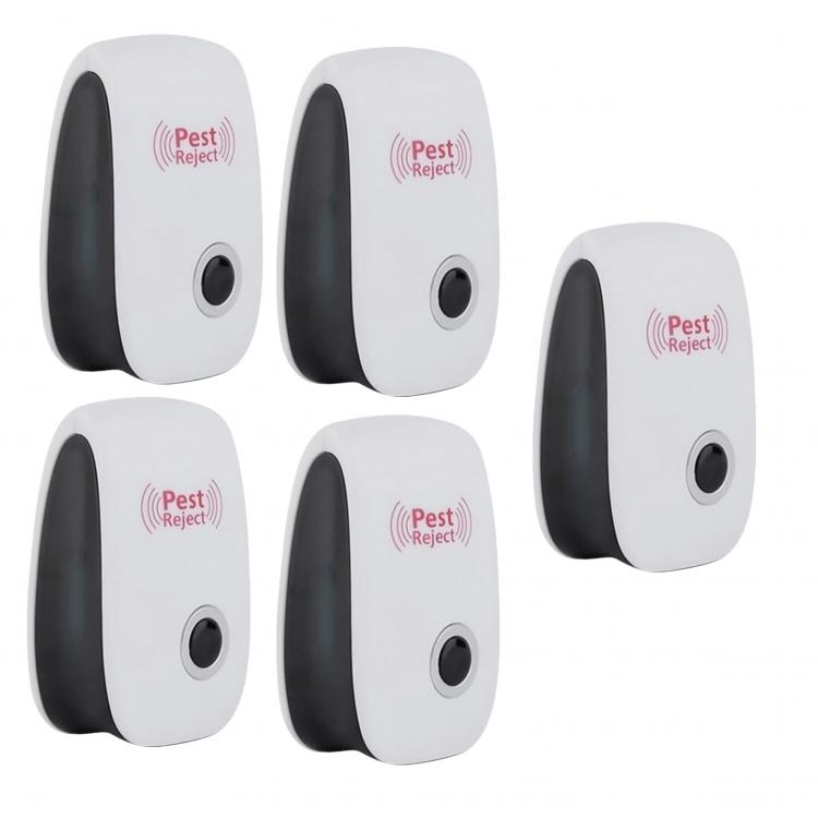 all in one place חצר וגינה 1/3/5pcs Pest Reject Ultrasound Mouse Cockroach Repeller Device Insect Rats Spiders Mosquito Killer Pest Control Household Pest
