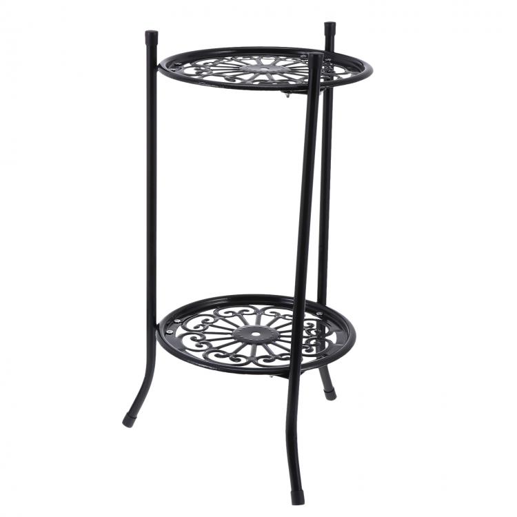 all in one place חצר וגינה 1pc Modern Living Room Storage Shelf Indoor Flowerpot Shelf Balcony Flower Rack