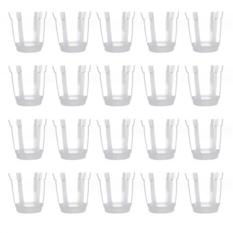 all in one place חצר וגינה 20PCS Flower Stand Flower Package Artifact Flower Bouquet Holder Base