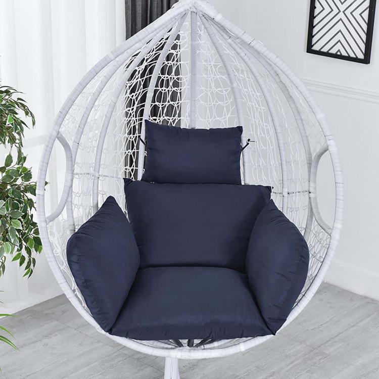 all in one place חצר וגינה Hanging Hammock Chair Swinging Garden Outdoor Soft Seat Cushion Seat Dormitory Bedroom Hanging Chair Back with Pillow