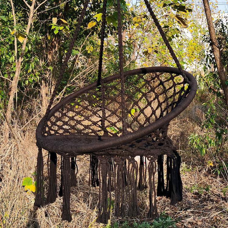 all in one place חצר וגינה Hammock Chair Swing, Rattan Chair Hanging Hammock Swing Chairs for Indoor/Outdoor Home Patio Porch Yard Garden Deck,440 Pound Ca