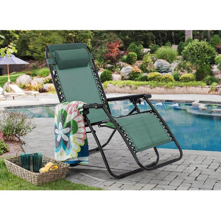 all in one place חצר וגינה Adjustable Outdoor Beach Chairs Portable Camping Sun Lounger Foldable Oxford Cloth Terrace Casual Chair Furniture Supplies HWC