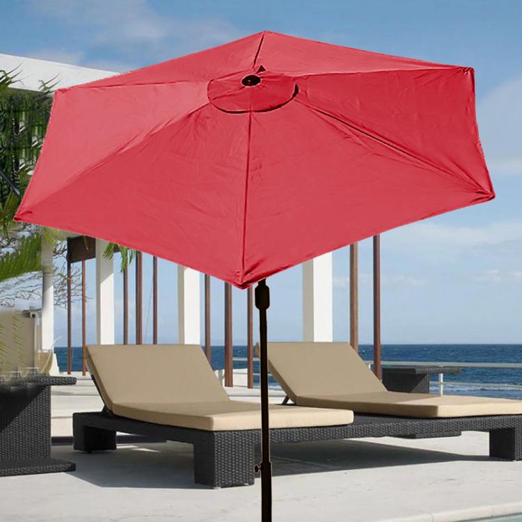 all in one place חצר וגינה 3 Meters 6 Bone Beach Umbrella Cloth Outdoor Shade Cloth Sunshade Patio Garden Replacement Canopy Sun Umbrellas for Garden