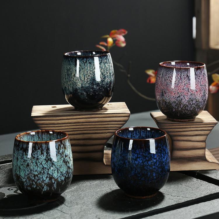 all in one place כלי מטבח ובישול LUWU ceramic teacup porcelain tea cup chinese kung fu cup drinkware 150ml