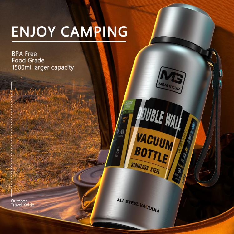 all in one place כלי מטבח ובישול Large Capacity Thermos Water Bottle For Tea Portable Thermal Mug Stainless Steel Cup Sport Cycling Vacuum Flask Insulated