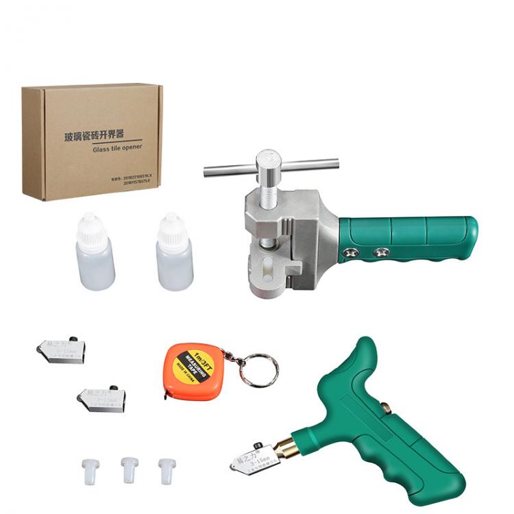 all in one place כלי עבודה Diamond Glass Cutter Set Professional Glass Cutter Set For Glass Tile Cutting Tile Cutter Manual Glass Tile Cutting Tool