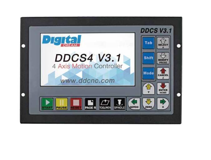 all in one place כלי עבודה DDCSV3.1 engraving machine controller CNC numerical control system three-axis four-axis with handwheel