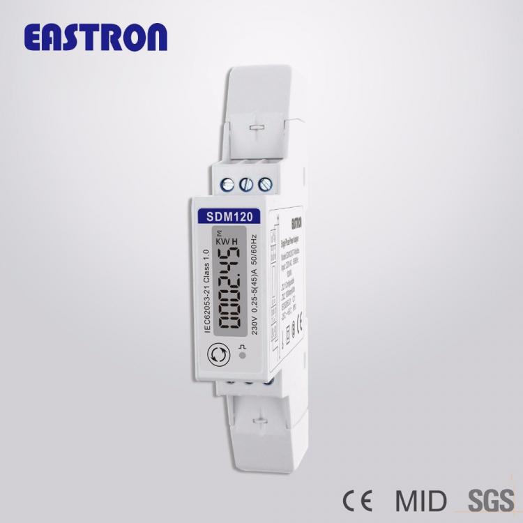 all in one place כלי עבודה SDM120-Modbus,1 phase 2 wire, 0.25~5(45)A , 230V, RS485 Modbus, kwh,kvarh,U,I,P,Q,PF,Hz,dmd Measurement, DIN rail energy meter