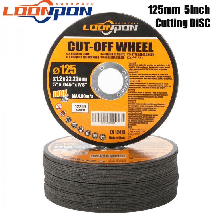 all in one place כלי עבודה 125mm Metal Cutting Discs 5inch Cut Off Wheels Grinding Discs Angle Grinder Wheel 5-50Pcs