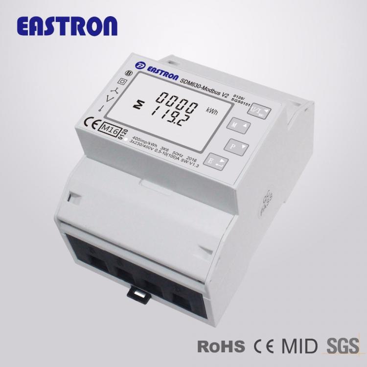 all in one place כלי עבודה SDM630 Modbus V2 MID, multi-function power analyser, 1p2w 3p3w 3p4w, modbus/pulse output port RS485, PV solar system available