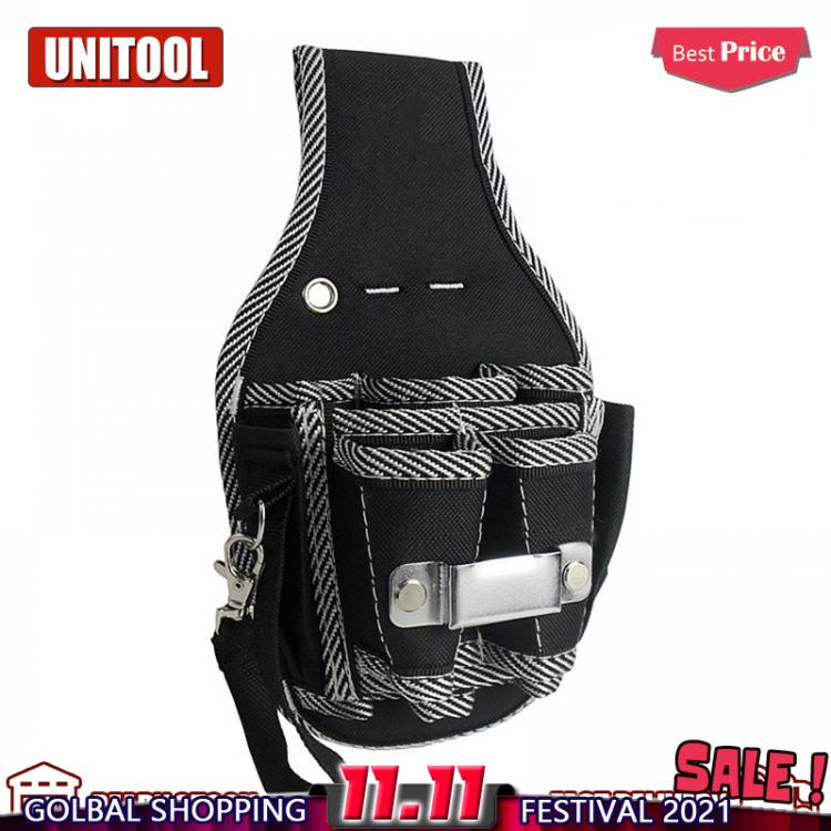 all in one place כלי עבודה 9 in 1 Screwdriver Utility Kit Holder Top Quality 600D Nylon Fabric Tool Bag Electrician Waist Pocket Tool Belt Pouch Bag