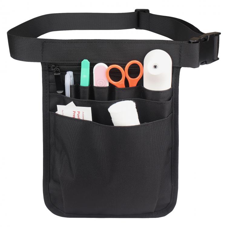 all in one place כלי עבודה WESSLECO Upgraded Version Fanny Pack Nurse Belt Organizer Tool Waist Bag Nurse Tool Bag Shoulder Pouch for Medica Scissors Care
