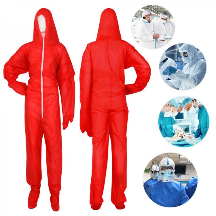 all in one place כלי עבודה Factory Safety  Suit Hospital Disposable Coveralls Isolation Suit Painters Protective Overalls Suit Protective Coverall