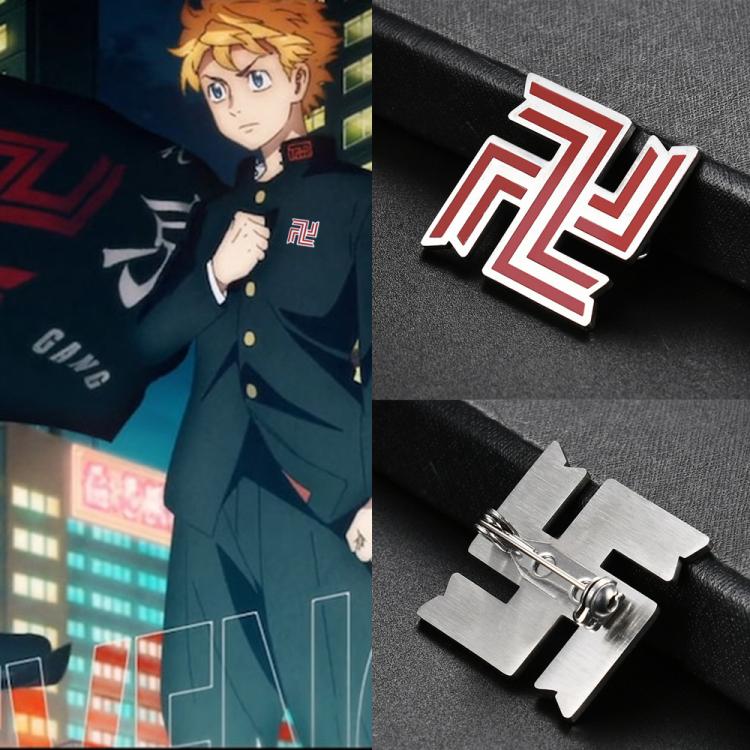all in one place תכשיטי גברים PF1268 Tokyo Revengers Badges on Backpack Anime Pins Brooches on Clothes Manga Badge Pin Accessories for Jewelry Holiday Gifts