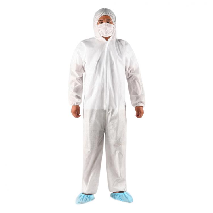 all in one place כלי עבודה Disposable Safety Protective Clothing Hooded Jumpsuit Coveralls Gown Unisex Isolation Clothes Non-woven Protective Suit