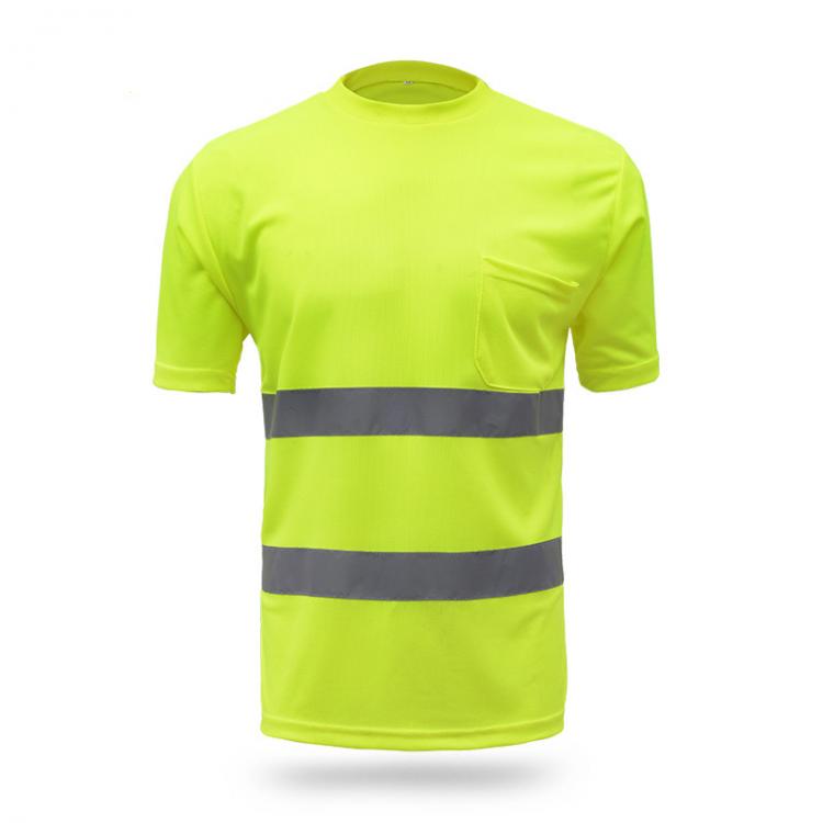 all in one place כלי עבודה Reflective Safety Work Shirt Reflective Vest Breathable Work Clothes Security Reflective T-shirt Working Clothes Safety Shirt