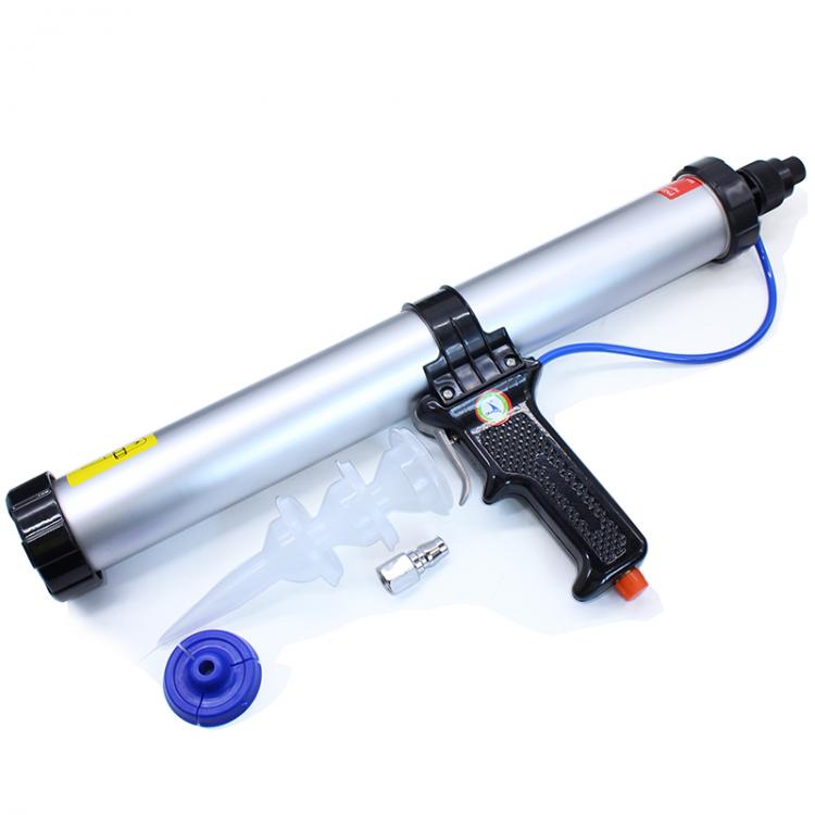 all in one place כלי עבודה High Quality 15 inches 600ml Sausage Pneumatic Caulking Gun Silicone Sealant Gun Air Rubber Gun Caulk Applicator Tool