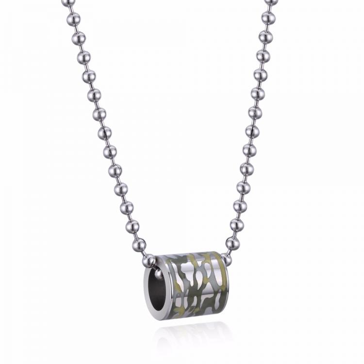 all in one place תכשיטי גברים Soul Men Military Necklace Pendant 316L Stainless Steel Male Camo Jewelry Punk Cool Style with Free Ball Chain