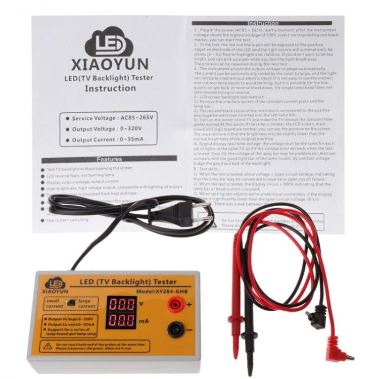 all in one place כלי עבודה 0-320V Output LED TV Backlight Tester Multipurpose LED Strips Beads Test Tool XY284-GHB Lamp Board LED Lamp Bead Tester