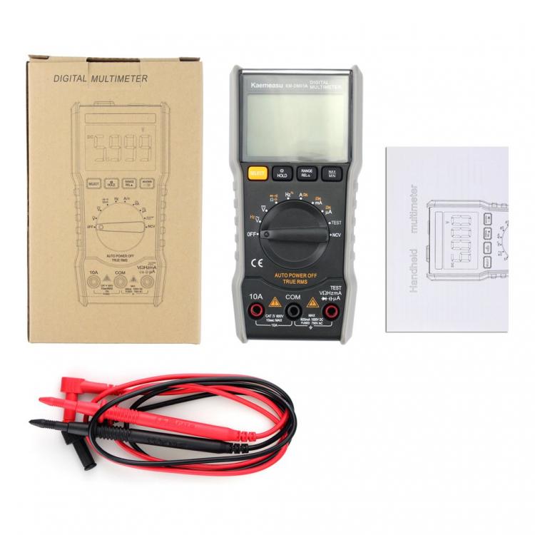all in one place כלי עבודה Digital Multimeter Anti-Burn Mini / Ac Ncv Output True Rms Diode Tester Electronic Maintenance Instrument KM-DM01A /1B /1C/1D