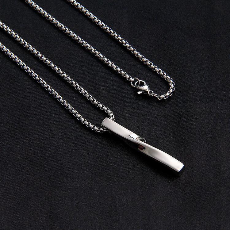 all in one place תכשיטי גברים KAPLAN CENTER Fashion Stainless Steel Jewelry Punk Necklaces & Pendants Stainless Steel HIP HOP Necklace for Women Male Neckla