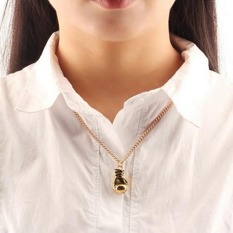 all in one place תכשיטי גברים Hip Hop Pair Boxing Glove Pendants Necklaces Stainless Steel Necklace Male Hiphop Jewelry Domineering Woman Man Necklace Retro