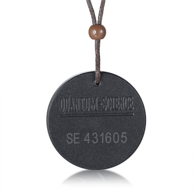 all in one place תכשיטי גברים Modyle 2021 New Fashion Black Round Quantum Male Pendants Energy Lava Stone Necklace for Men