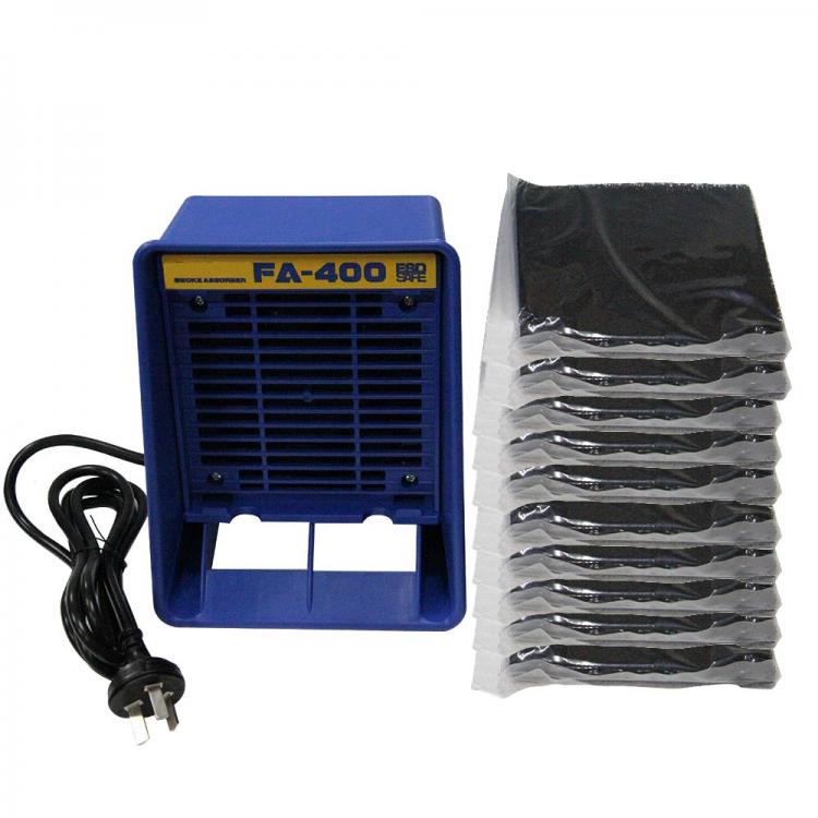 all in one place כלי עבודה 220V/110V FA-400 Solder iron Smoke Absorber,ESD Fume Extractor,Smoking Instrument,with 10pc free Activated Carbon Filter Sponge