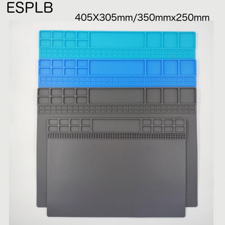 all in one place כלי עבודה ESPLB 405X305mm Heat Insulation Repair Pad Soldering Work Station Mat Silicon Welding Soldering Maintenance Platform