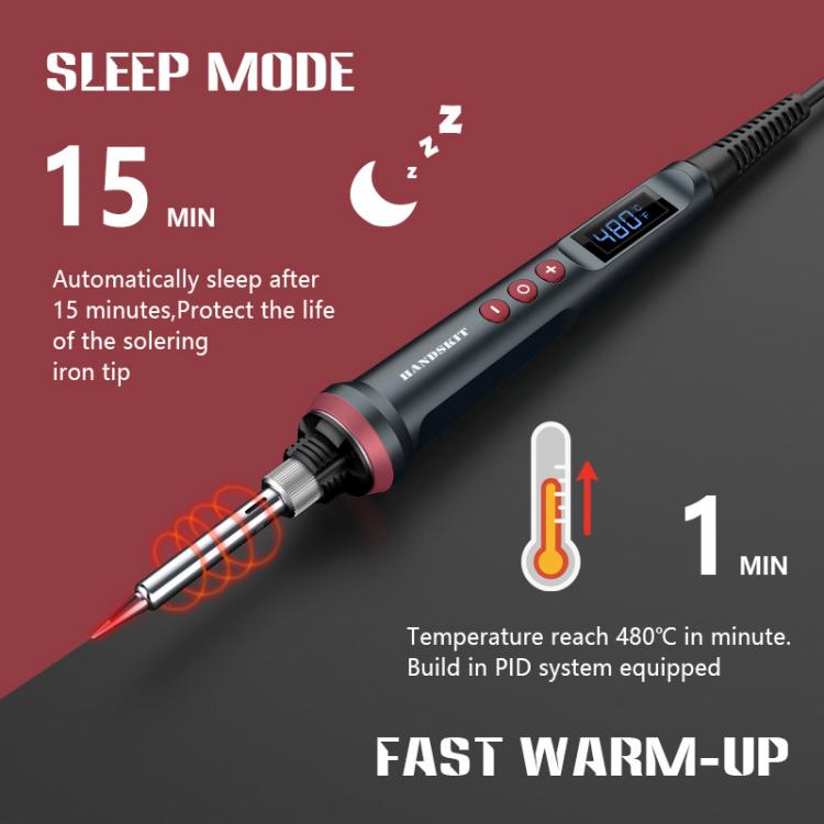 all in one place כלי עבודה 90W High Power Digital Electric Soldering Iron Kit Set Temperature Adjustable 220V 110V Welding Tool Ceramic Heater Welding