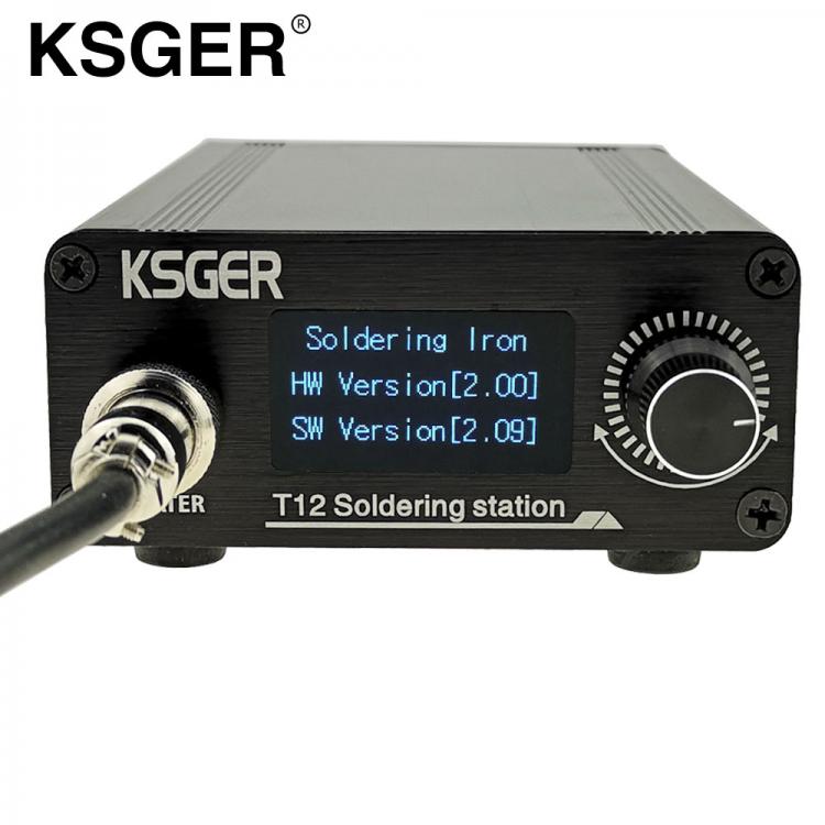 all in one place כלי עבודה KSGER T12 Soldering Station V2.0 STM32 OLED Digital Temperature Controller Electric Soldering Irons Stings T12-K B2 BC2 D24 Tips