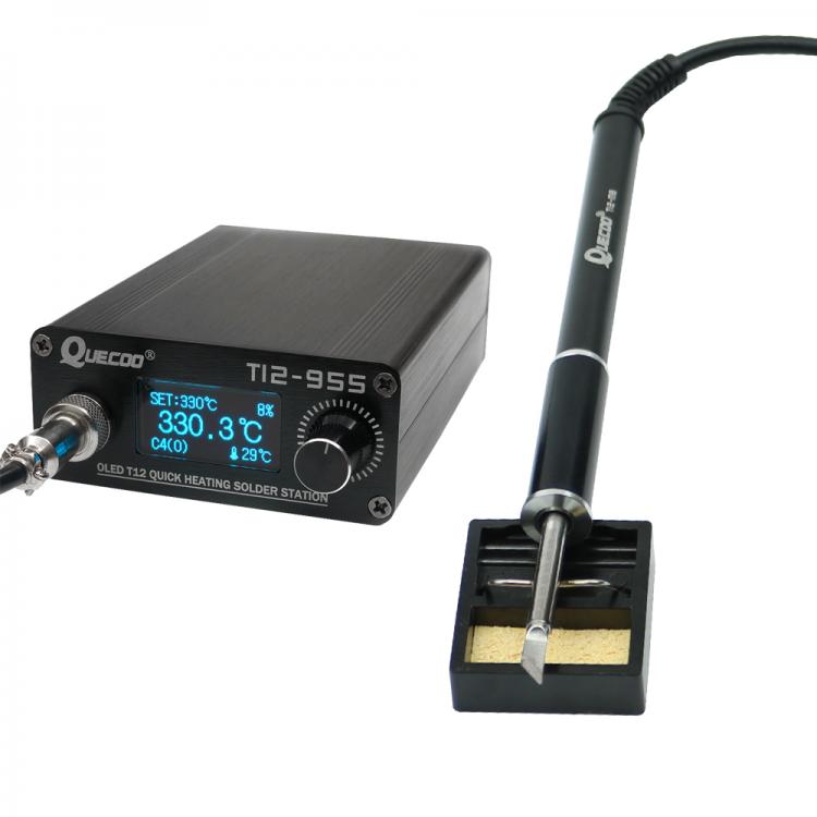 all in one place כלי עבודה STM32 T12-955 Soldering Station Electronic Soldering iron 1.3inch Digital station solder iron tip welding tool no plug