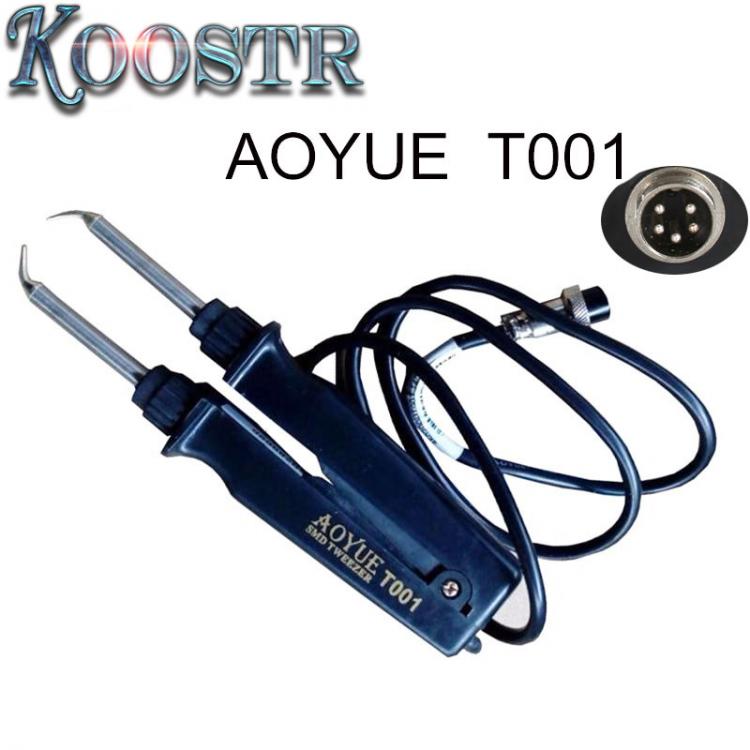 all in one place כלי עבודה orginal AOYUE 950 electric tweezers IC soldering station Hot Tweezer for BGA SMD repairing T001